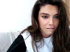 Cute Shemale Solo Webcam Masturbation