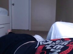 Small tits shemale gets banged in bed