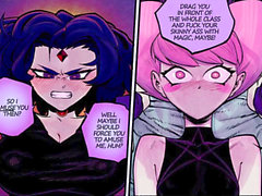 Tg tf animation, teen titans futa, futanari comic