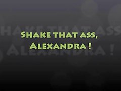Alexandra anally explored - part 1