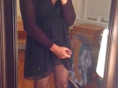 Pretty Crossdressers jerking