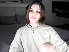 Amateur shemale tranny in solo video