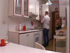 Karol Bonkar fucked in kitchen