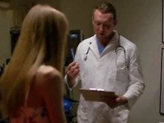 Skinny trans woman gets her ass fucked by her horny doctor