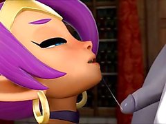 Shantae X Nega Shantae Futa 3D!